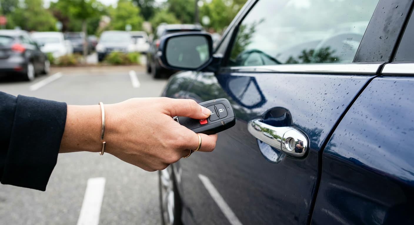 Car key programming job