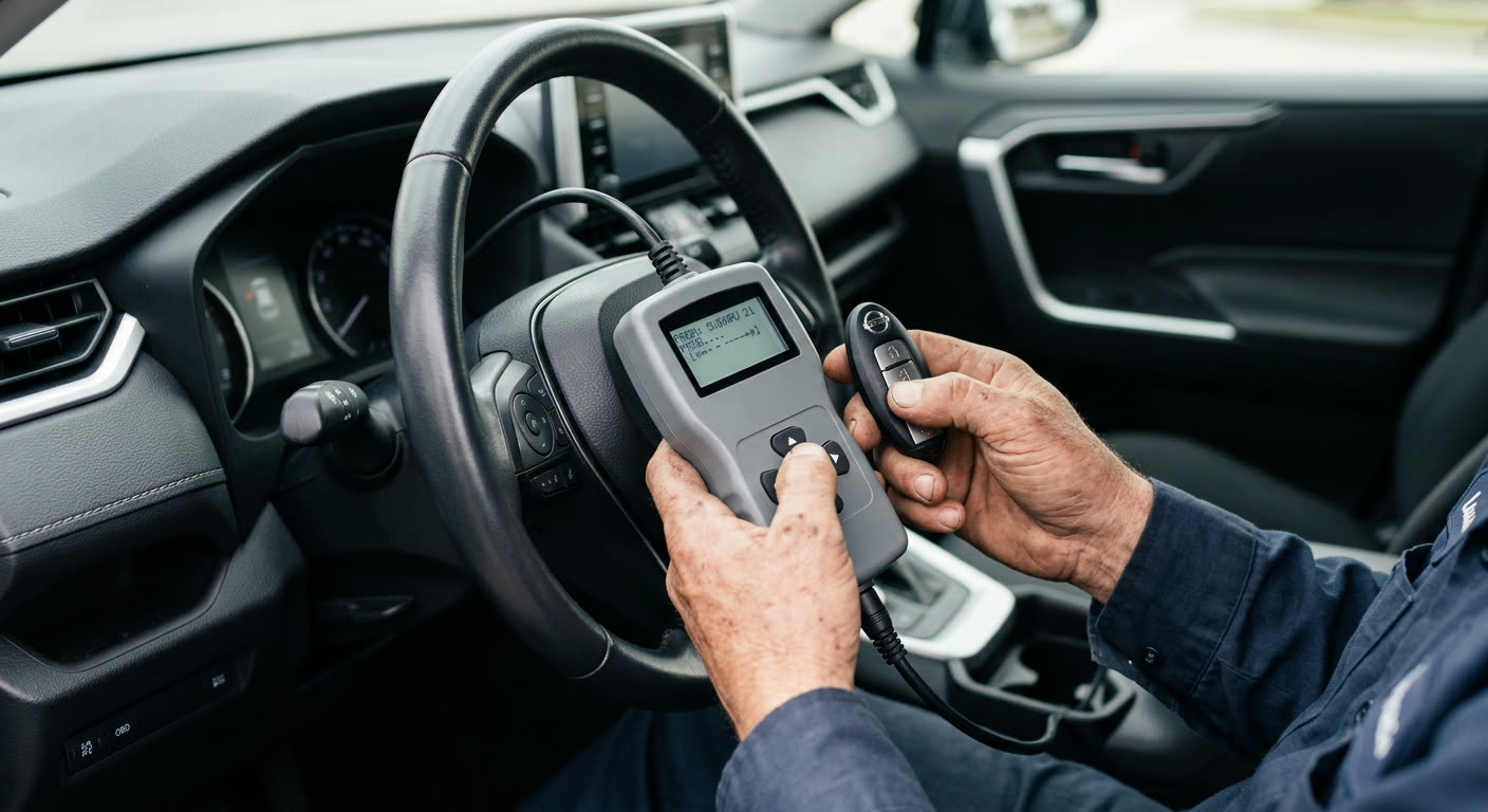Car key and fob work