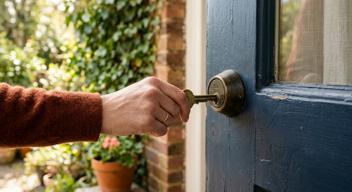 Residential lock installation
